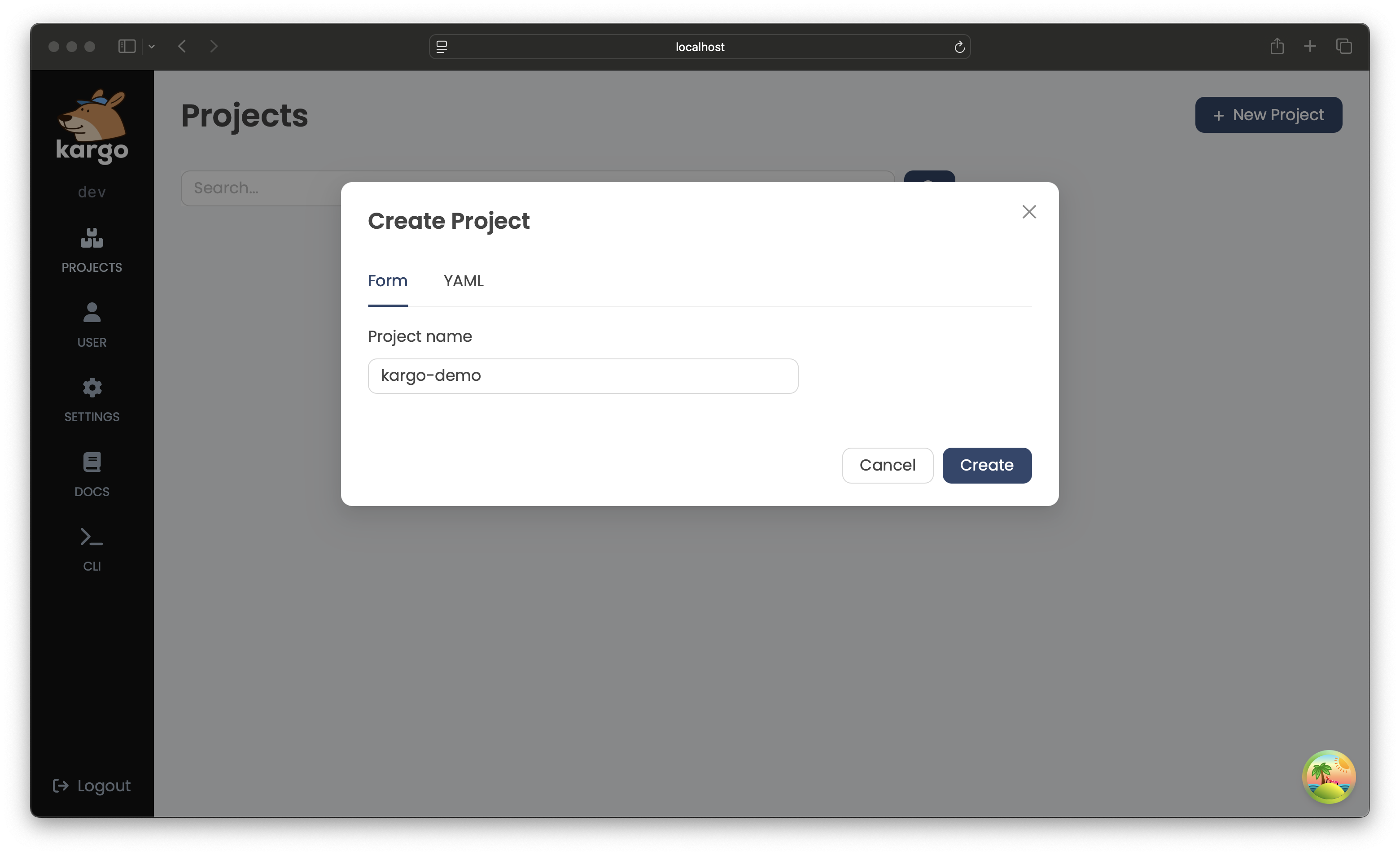 create-project